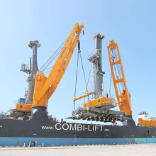 Nouvelle grue de barge de caractéristique et de haute performance